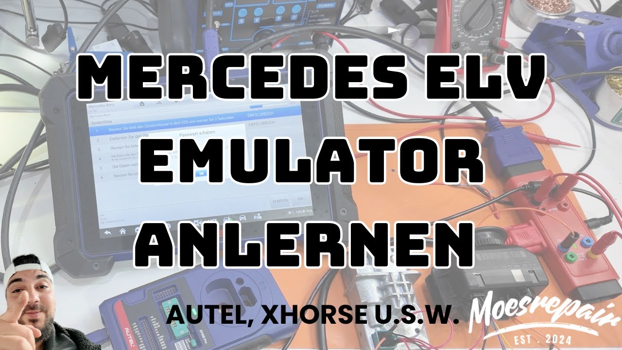 Mercedes ELV-Emulator: Warum manche 800&euro; nehmen &ndash; und es in wenigen Minuten erledigt ist...Tutorial