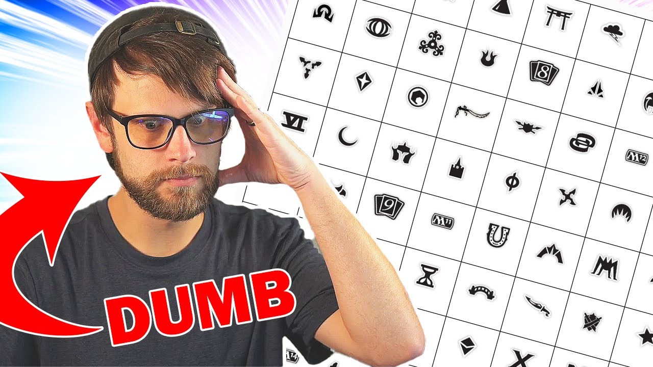 MTG Set Symbol Quiz | The Glasses Make Me Smarter...
