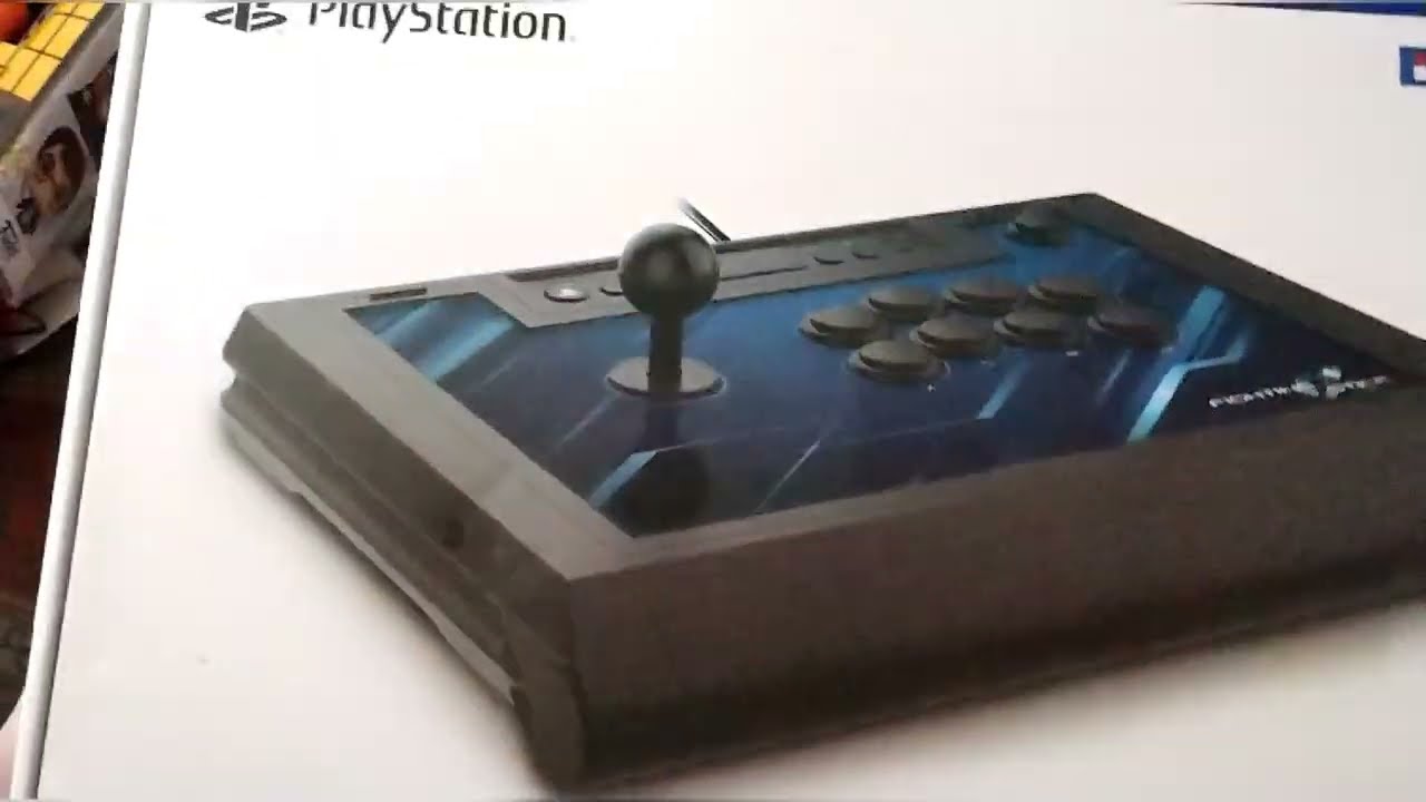 hori fighting stick alpha unboxing.
