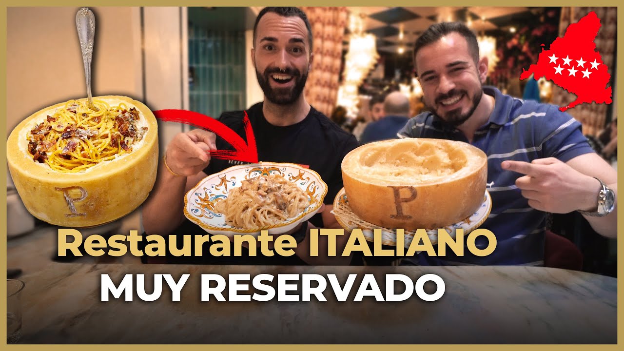 EL RESTAURANTE ITALIANO DE MODA en MADRID!! con TANO VILLAR