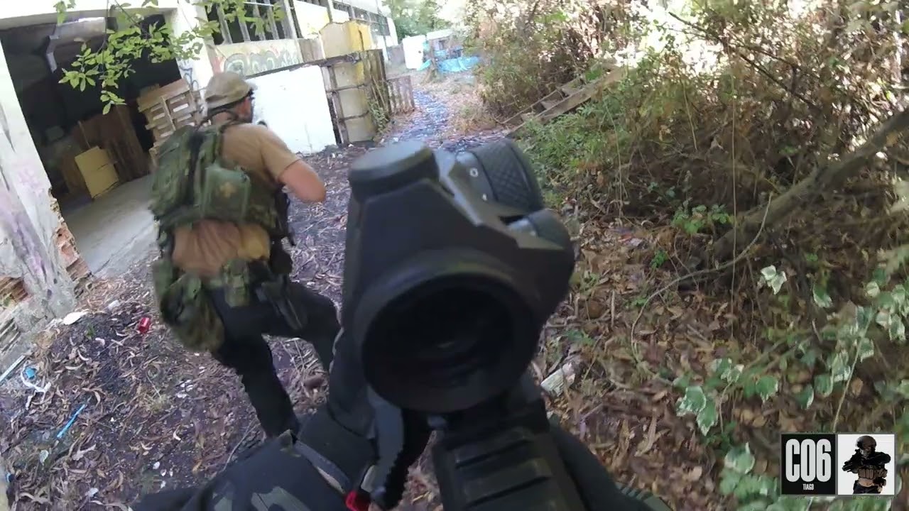 C20 Airsoft - C06 at IRS field highlights with TM MP7 GBB