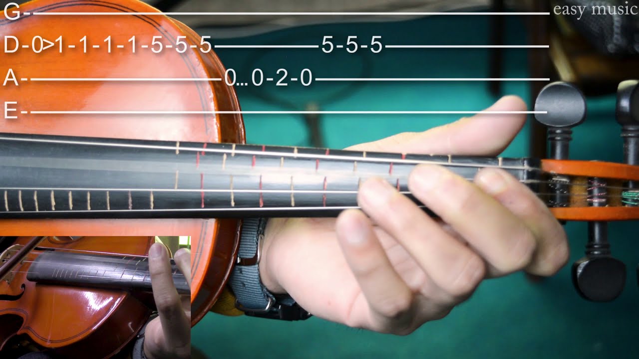 Ankhon Mein Teri Ajab Si Violin Tutorial - Easy Music Tutorials