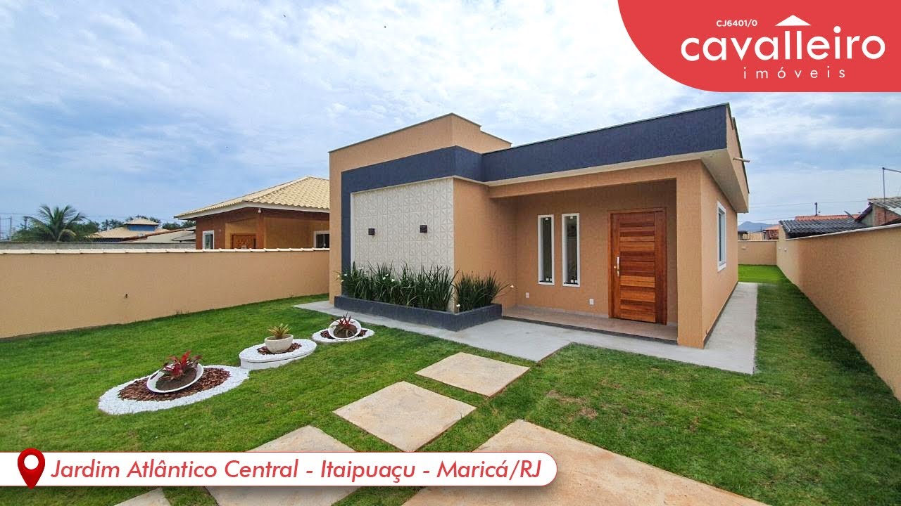 R$ 550.000 Bel&iacute;ssima Casa com  Churrasqueira e um belo Quintal Gramado! Itaipua&ccedil;u, Maric&aacute; - RJ