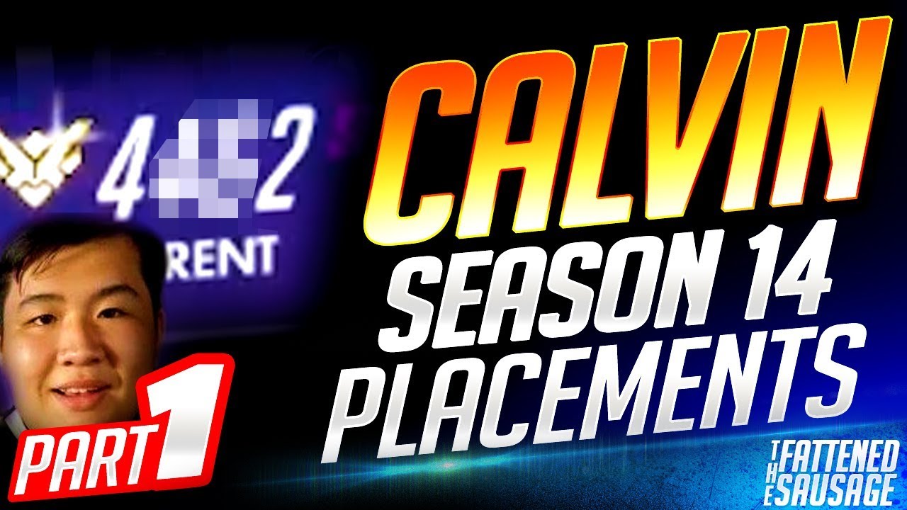 AIMBOTCALVIN Season 14 Placements HIGHLIGHTS 𝗣𝗔𝗥𝗧 𝟭 | Overwatch