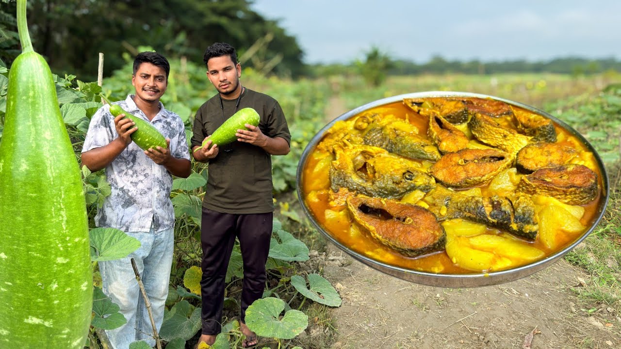 কচি লাউ দিয়ে ইলিশ মাছ রান্না | Ilish Fish with Bottle Gourd Recipe | Robin The Storyteller