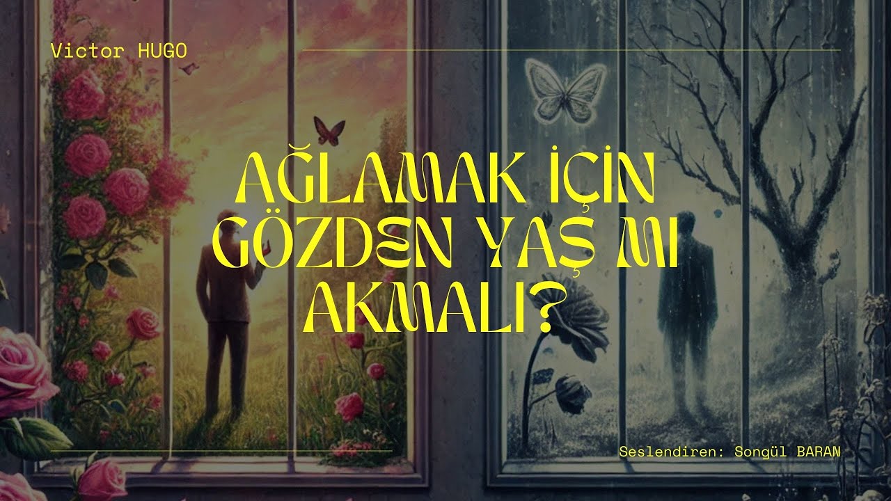Ağlamak İçin Gözden Yaş Mı Akmalı? / Victor HUGO #hergünebirşiir