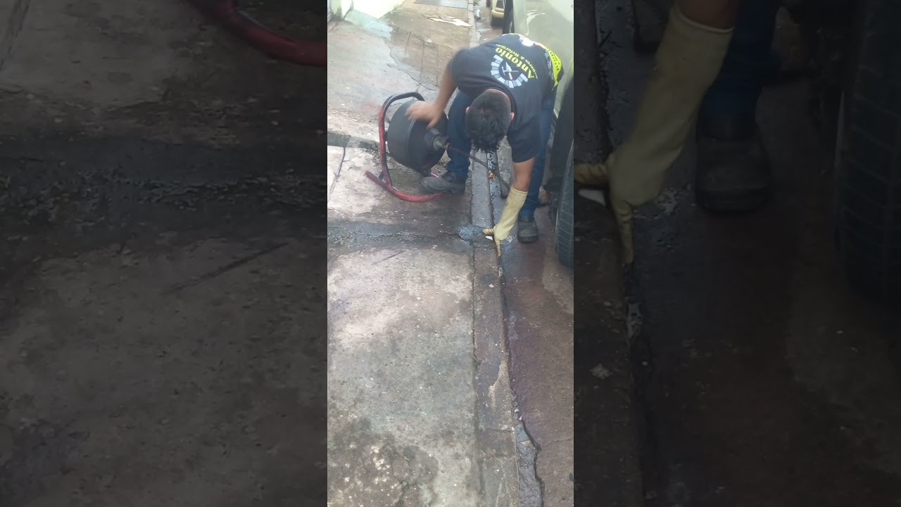 desentupimento com desentupidora Rotomaster