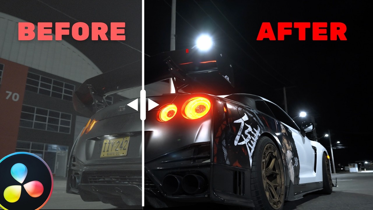 How I Color Grade Low Light Clips - Simple & Effective!