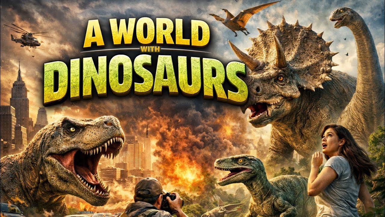 A World With Dinosaurs | What If Dinosaurs Never Went Extinct? (Dinosaurs VS Humans)