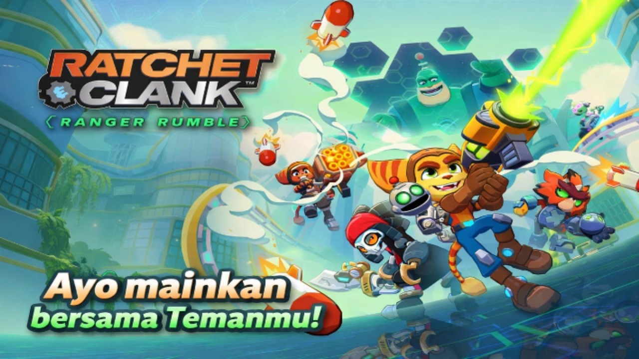 Ratchet & Clank Ranger Rumble - Pertempuran PvP Multipemain! Banyak Karakter maupun Senjata Menarik.