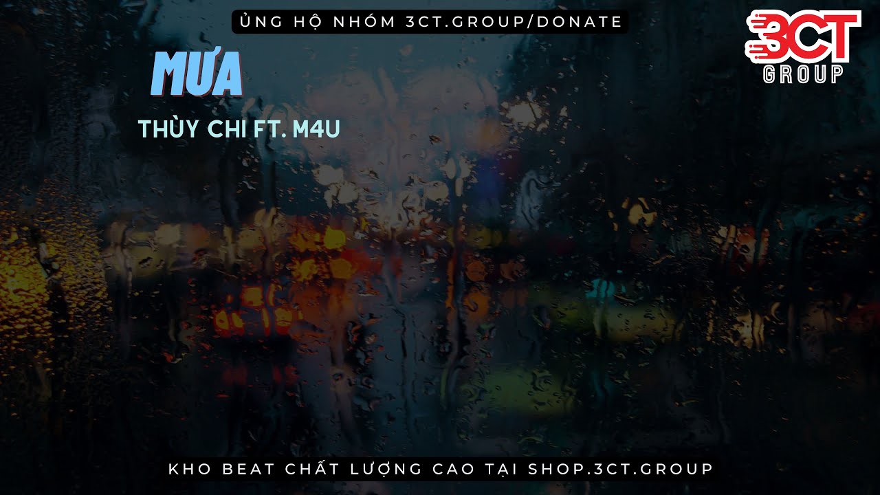 [Karaoke HD] Mưa - Thuỳ Chi ft. M4U | Beat Chuẩn Không Bè | Chỉ có trên 3CT Karaoke