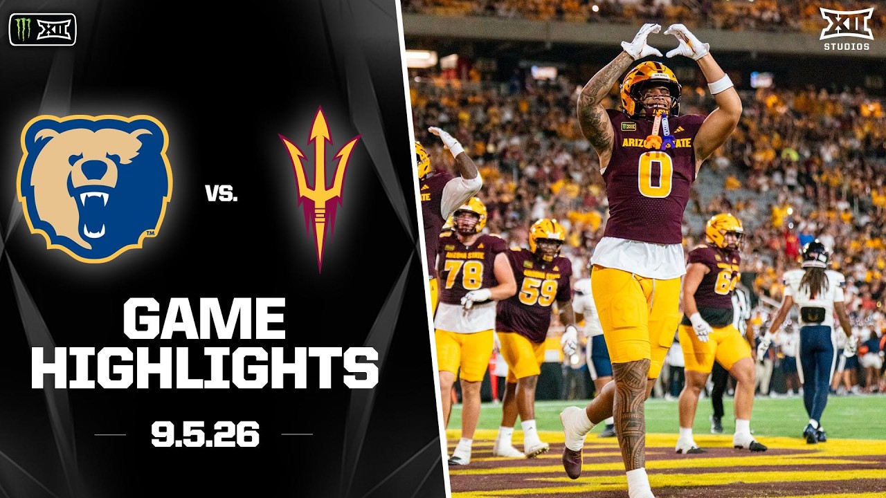 Morgan State vs. Arizona State Highlights | 2026 Monster Energy Big 12 Football
