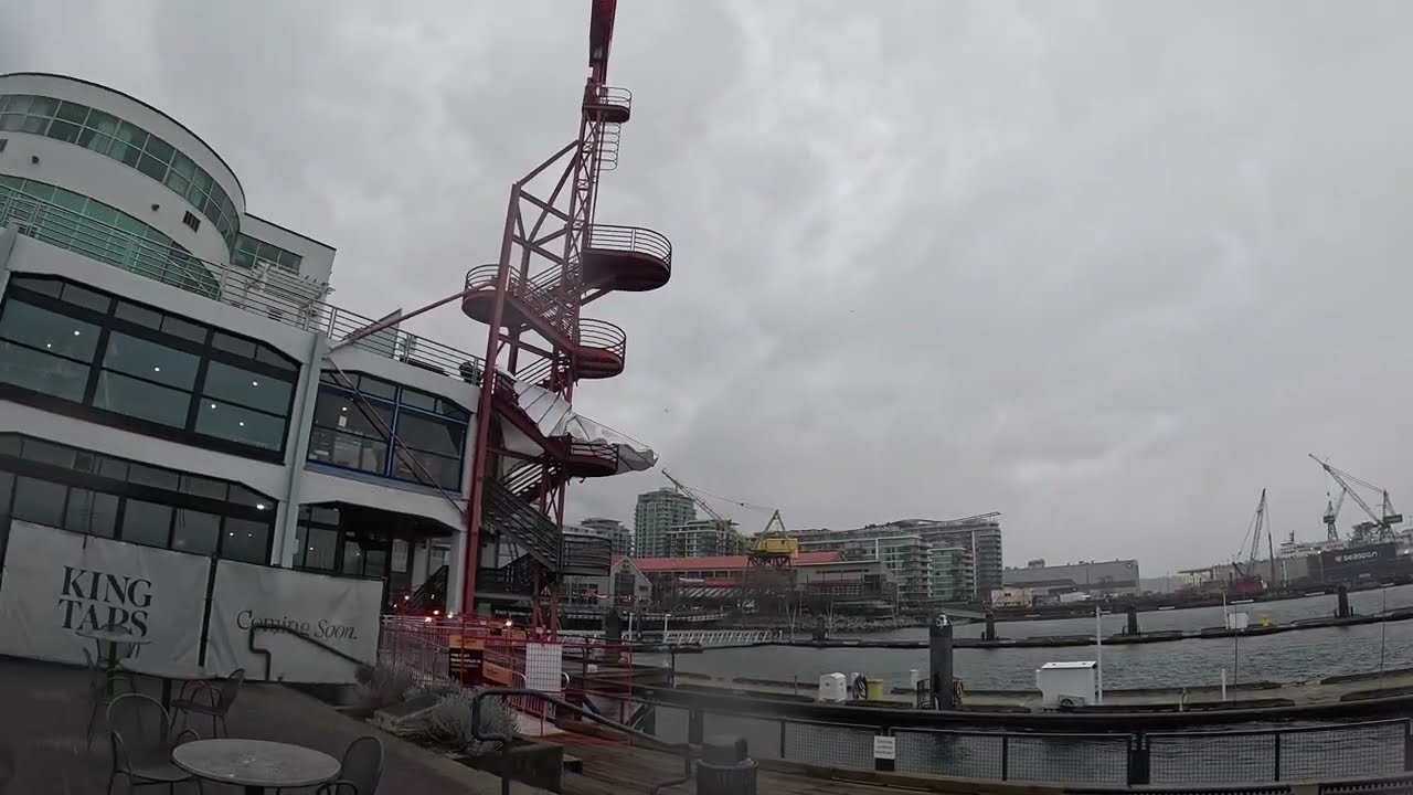 Ferry (SeaBus) ride to North Vancouver and visiting Lonsdale Quay market