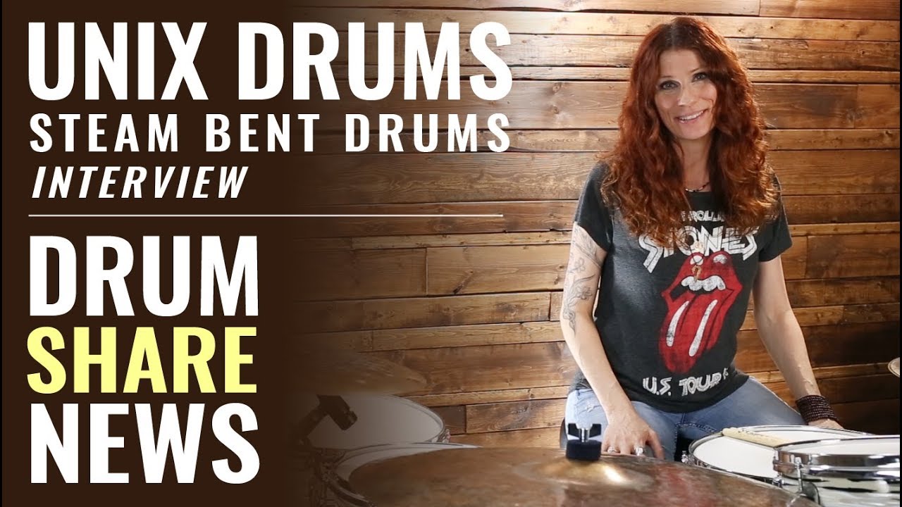 Solid snare shell | Steam Bent Drums | Unix Drums