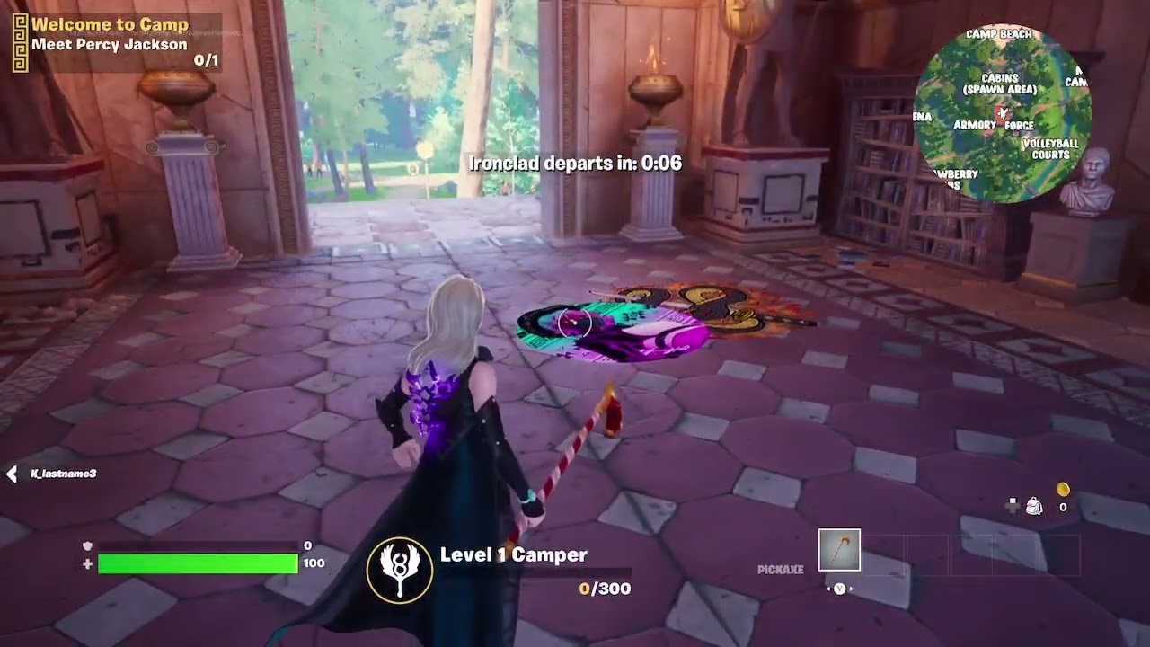 Fortnite Percy Jackson SIEGE OF MONSTERS