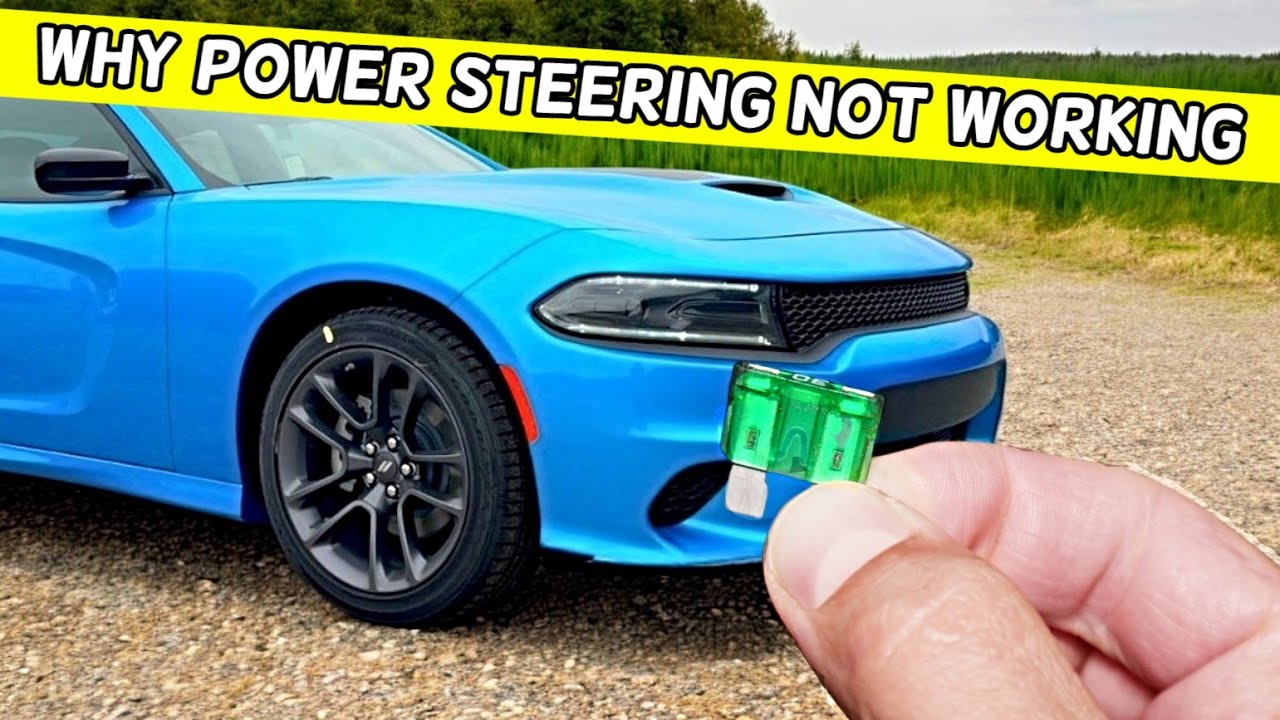 Why Power Steering Does Not Work On Dodge Charger
