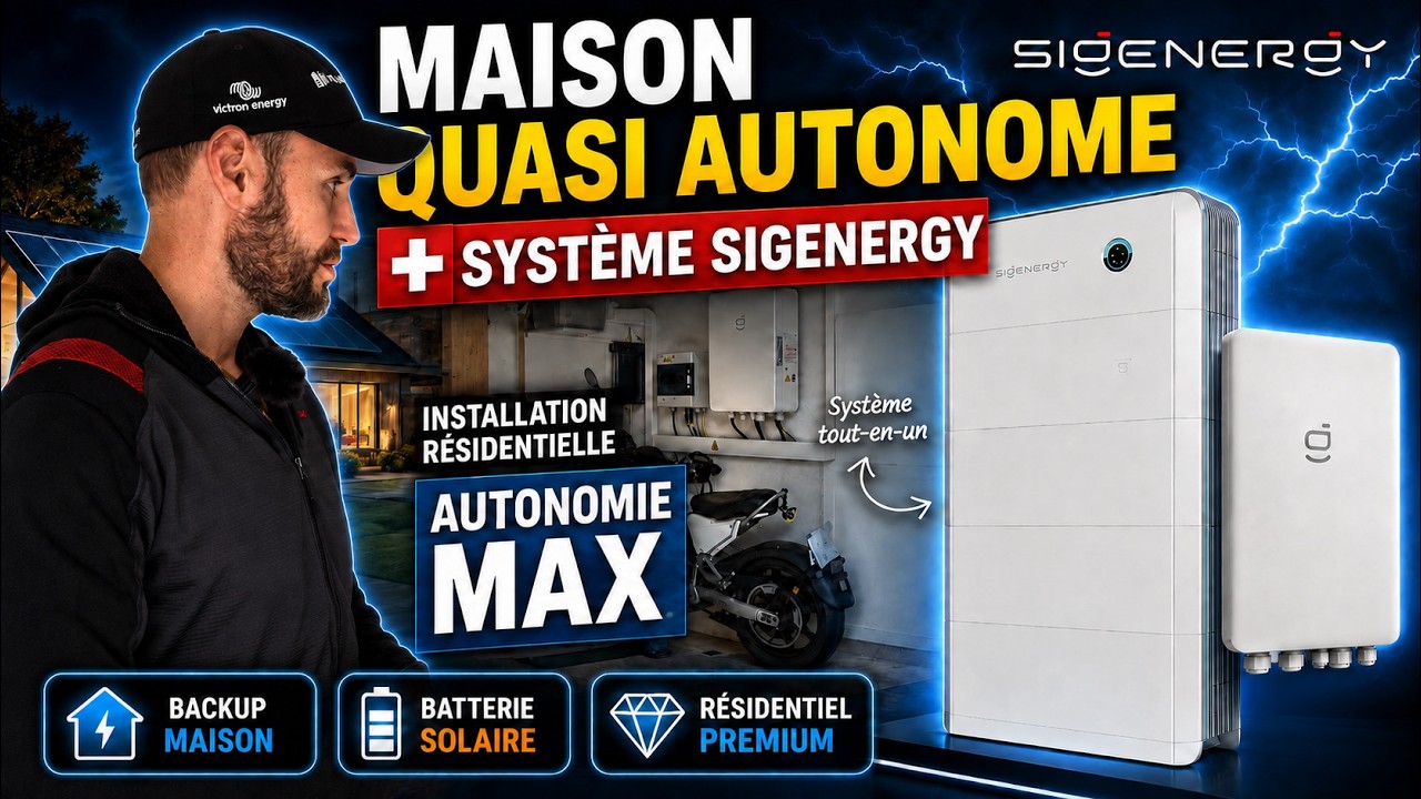 🔋 BATTERIES et panneaux solaires pour être autonome ? ☀️ Témoignage client !