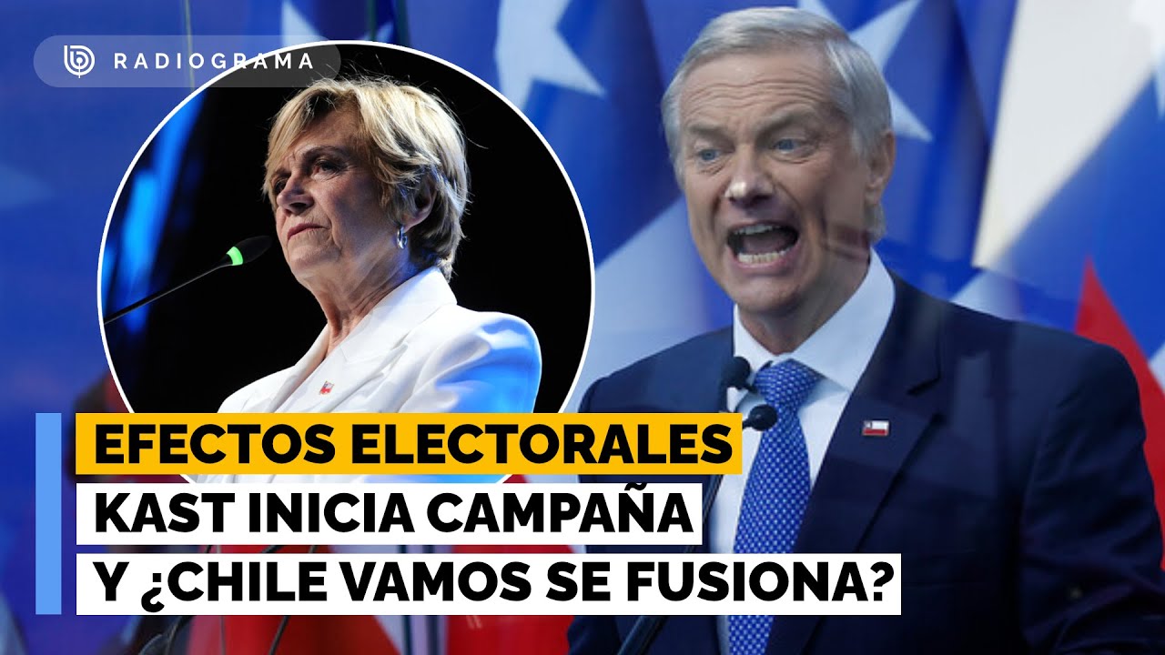 Kast inicia campaña y ¿Chile Vamos se fusiona? Las repercusiones de las elecciones en las derechas