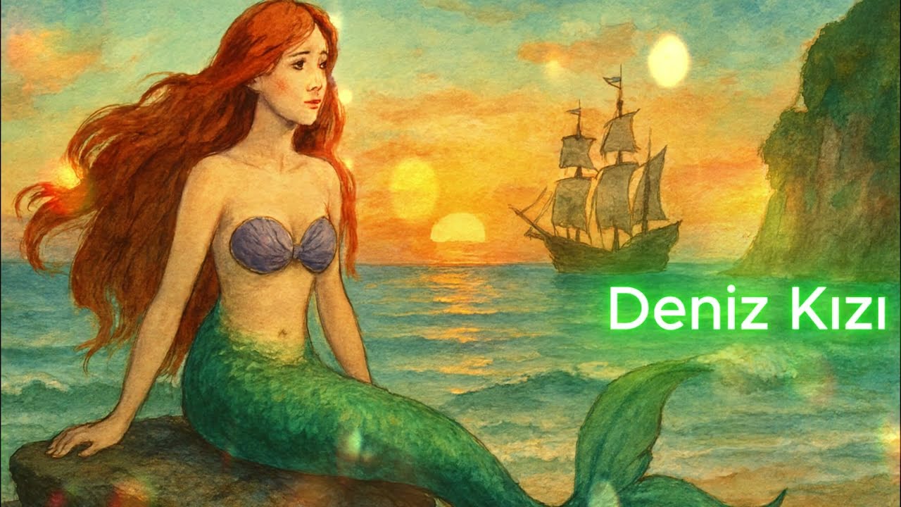 Uyku masalları ✨️ Deniz Kızı🧜‍♀️ Arya ile Karamel 🐕