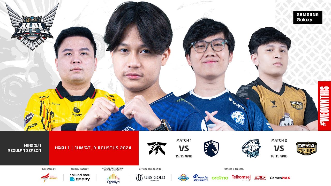 🔴 LIVE | MPL ID S14 | Regular Season Hari 1 Minggu 1 | Bahasa Indonesia