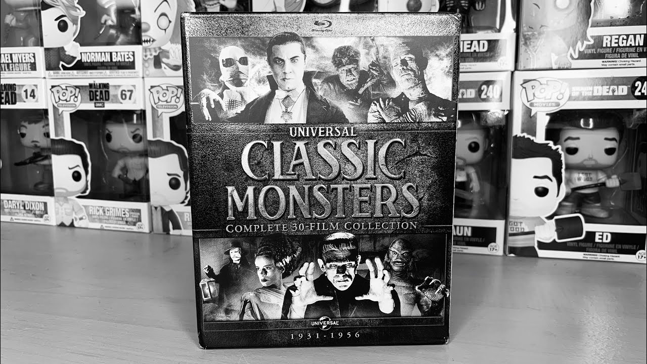 Universal Classic Monsters: Complete 30-Film Collection - Blu-ray Unboxing