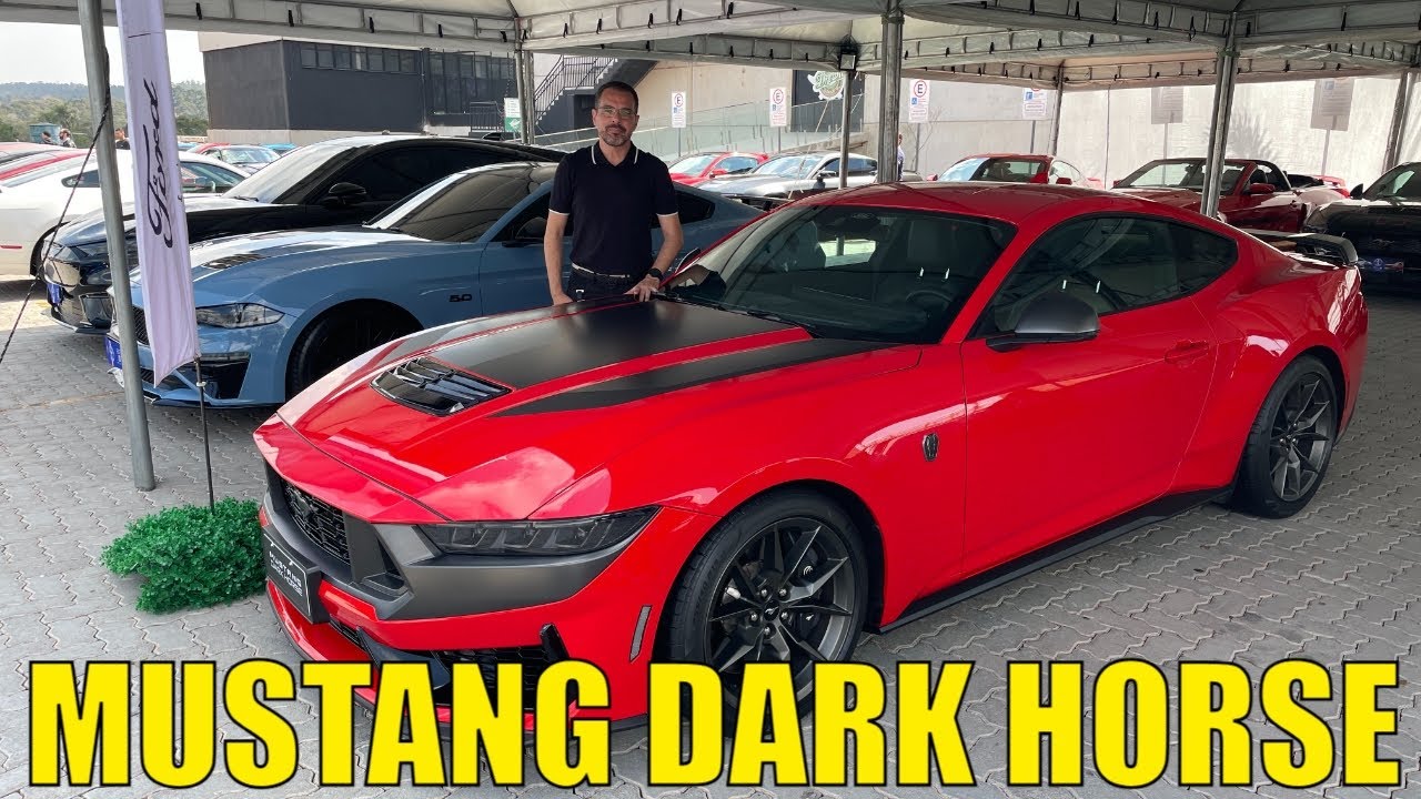 Novo Mustang Dark Horse - Encontro Nacional de Mustangs