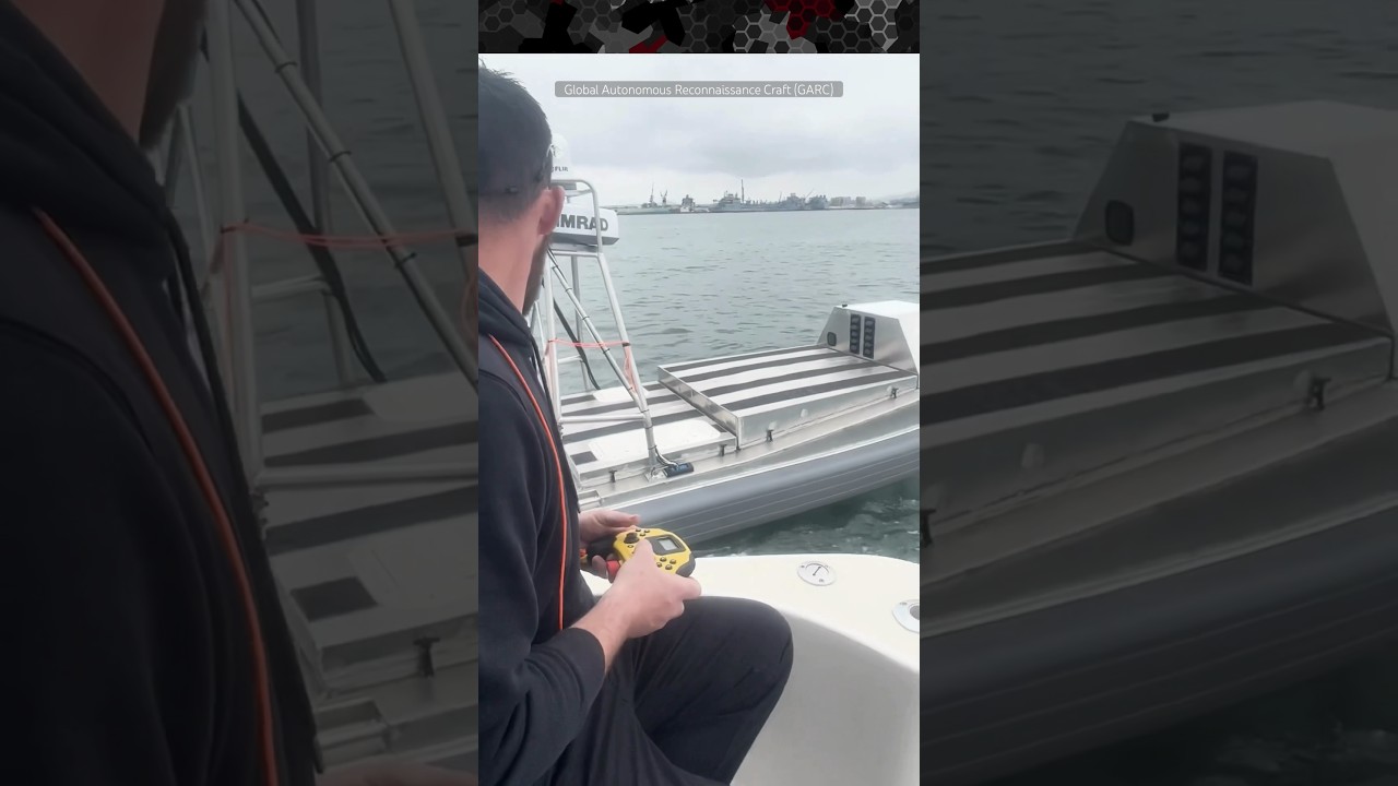 U.S. Navy's New GARC Drone Boats to Gather Real-Time Intelligence, Surveillance, Recon Data (ISR)