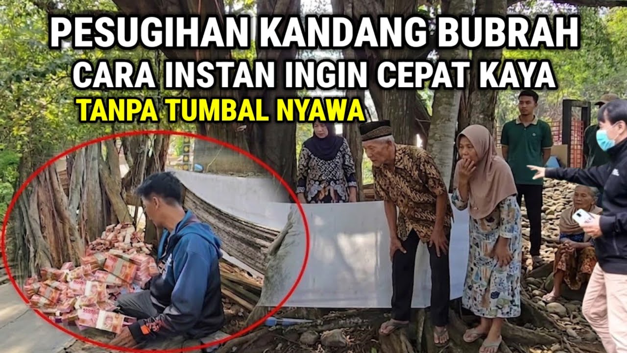 Viral !! Pesugihan Kandang Bubrah Cara instan Memperoleh Kekayaan Tanpa Tumbal Nyawa