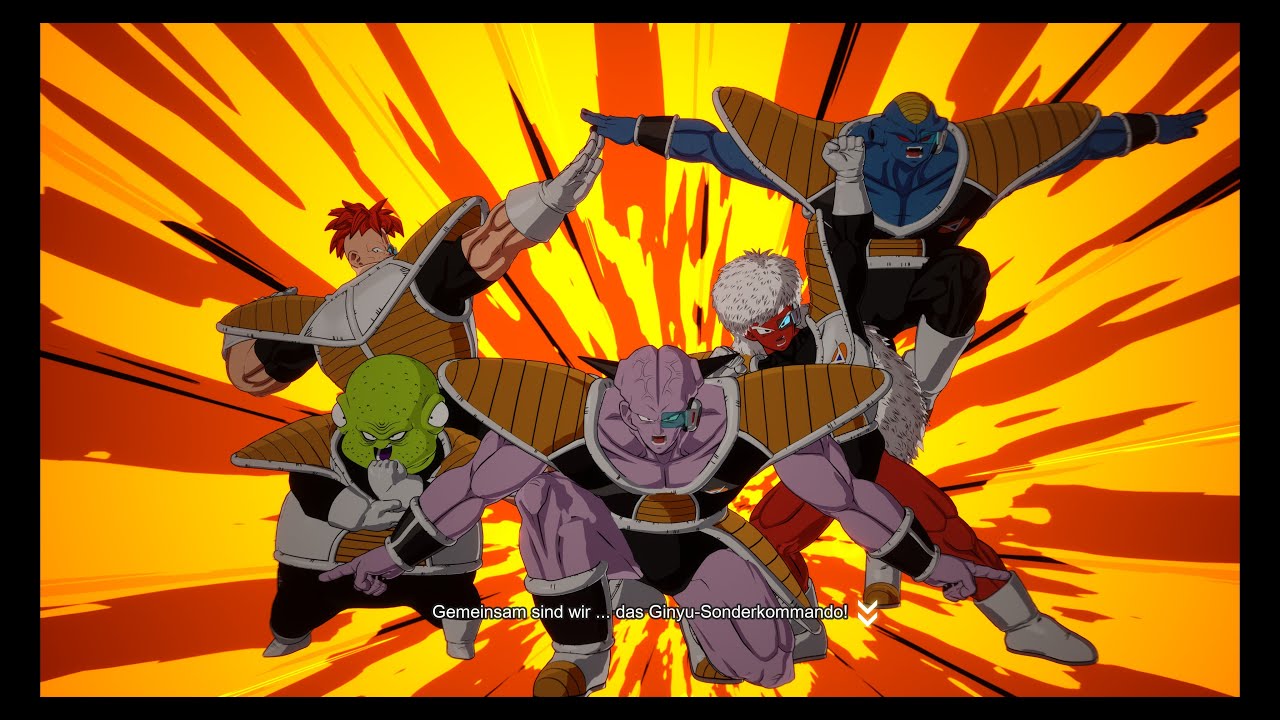 Goku vs Ginyu Kommando (hart) Dragonball Sparking Zero