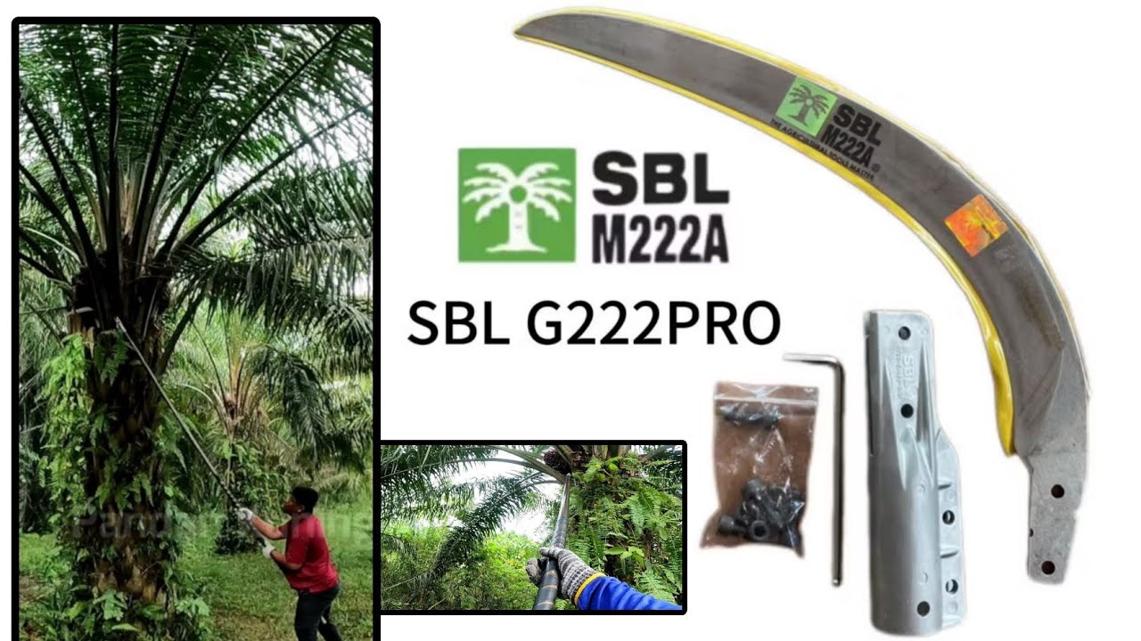 SBL M222A - SBL G222 PRO (SET) - CARA PASANG MATA SABIT SAWIT SBL G 222