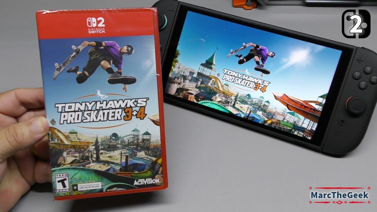 Tony Hawk's Pro Skater 3 + 4 BS! Unboxing & Gameplay on Nintendo Switch 2