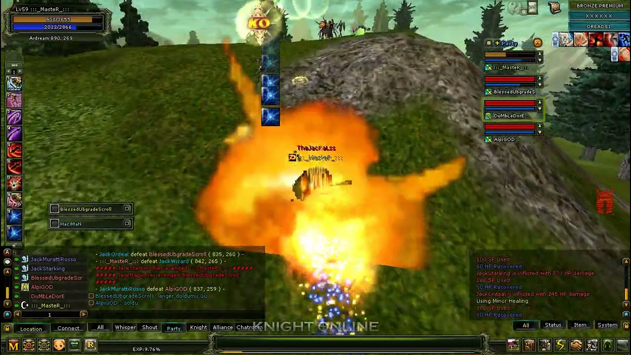 Knight Online Oreads Ardream K0xper PT
