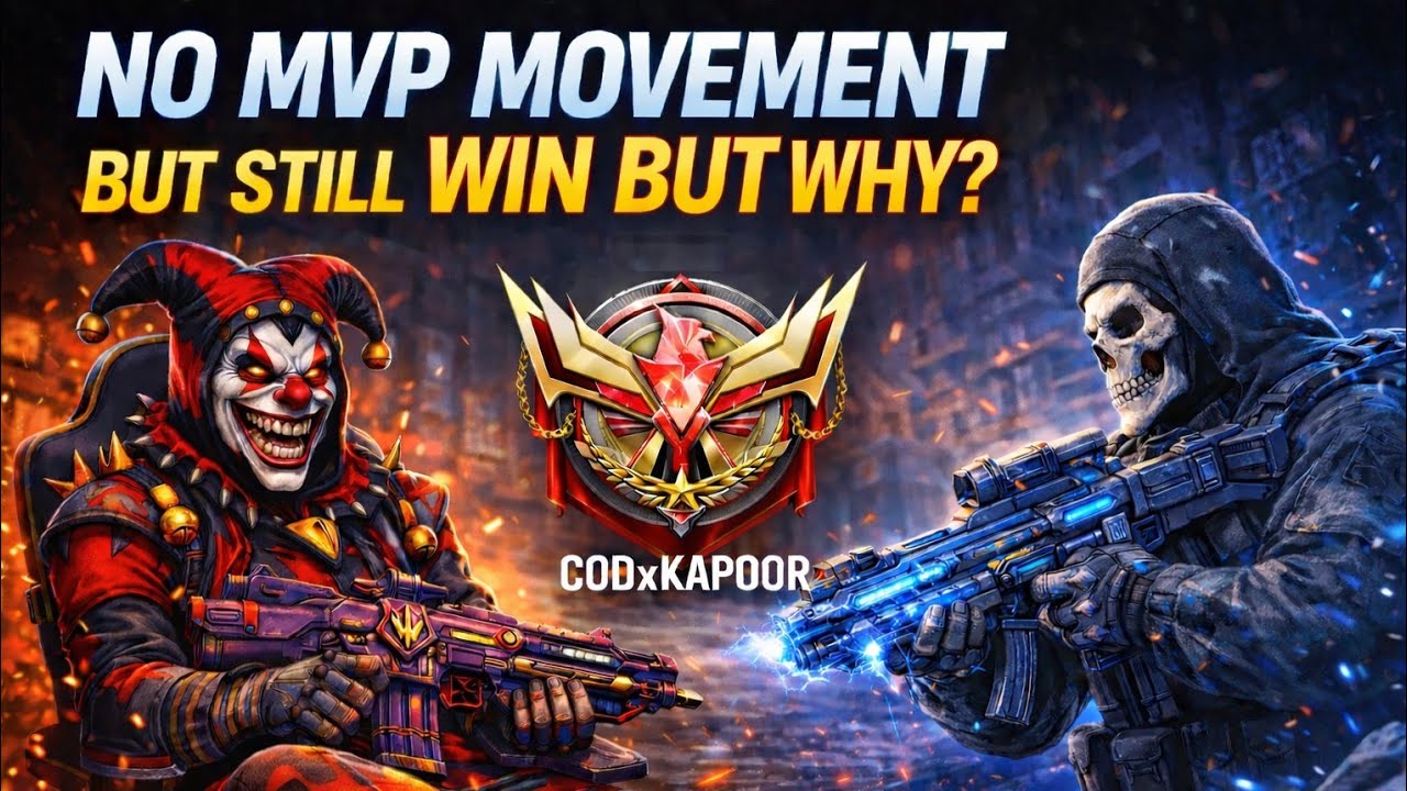 No MVP Movement But Still Won 🤯 | Clown vs Ghost Ranked Match | CODM