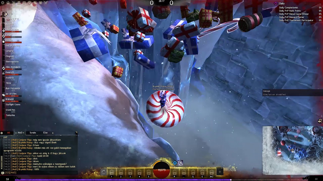 Gw2 - How to dodgejump over the snowball