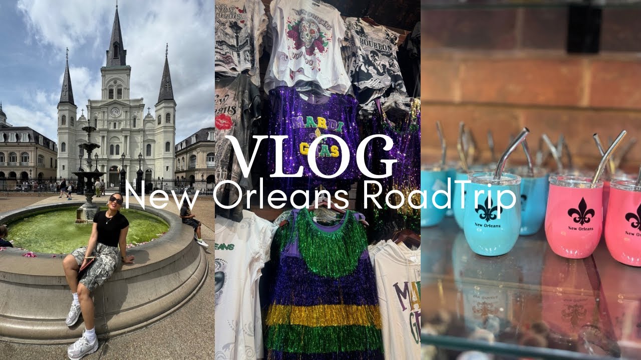 New Orleans Travel Vlog, My first time 🎷