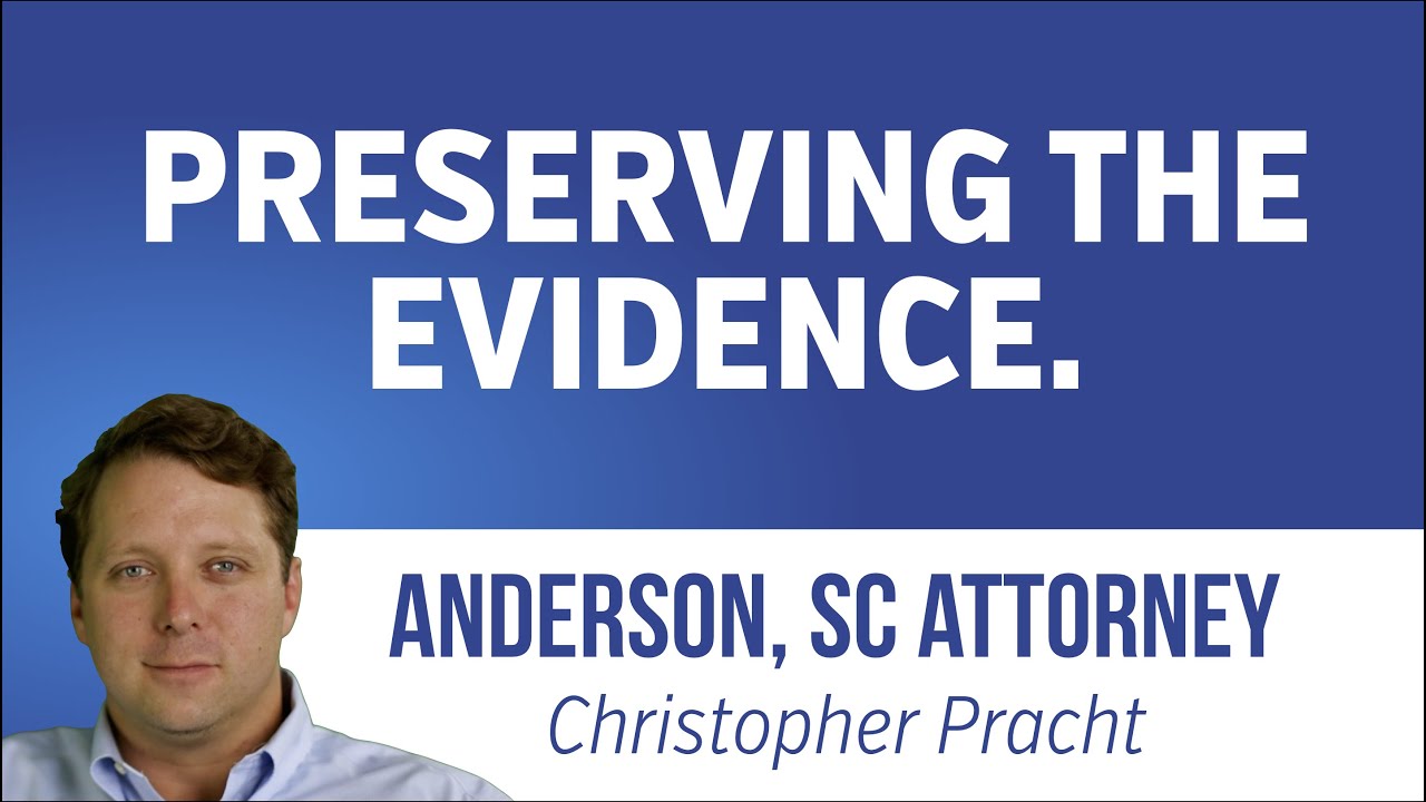 Preserving the Evidence.