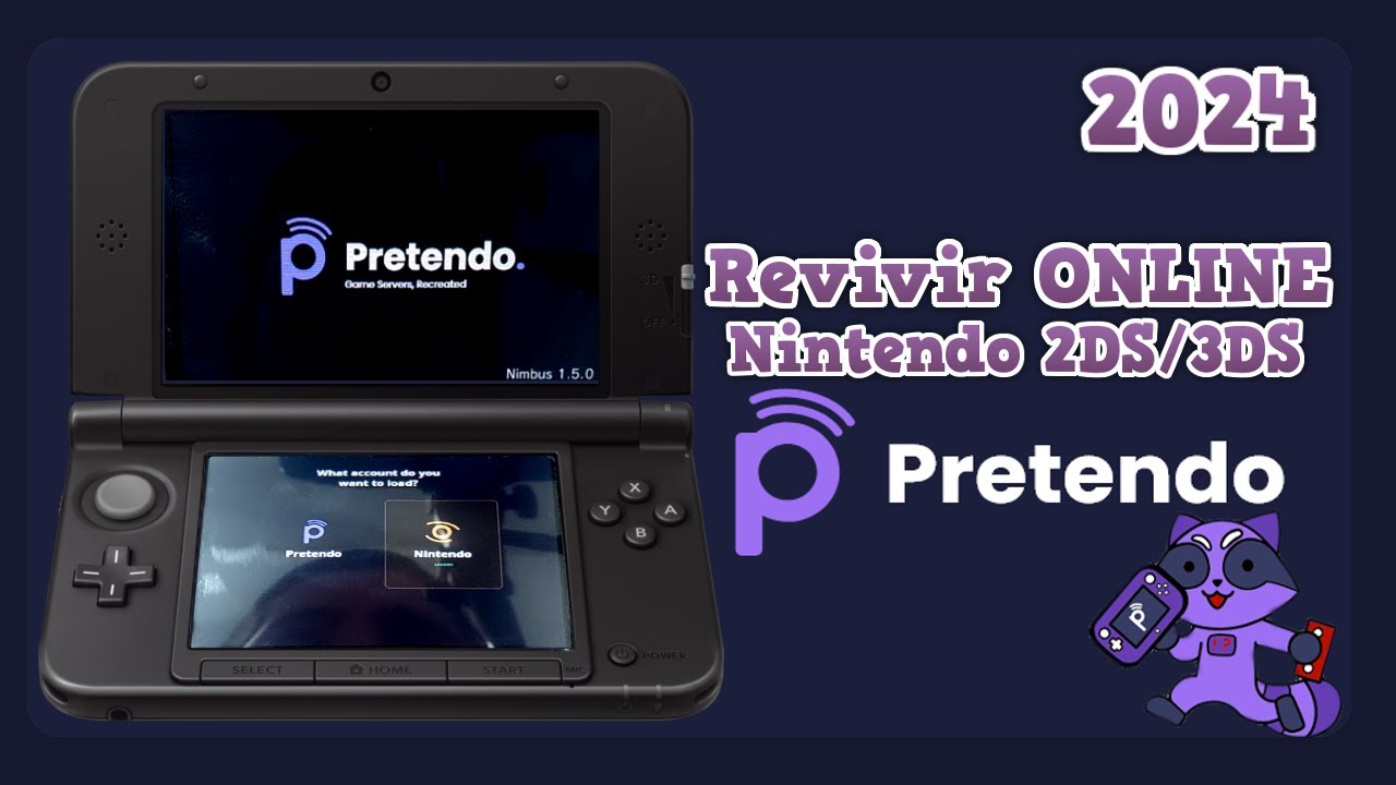 Revivir ONLINE de Nintendo 2DS/3DS con Pretendo Network [2024]