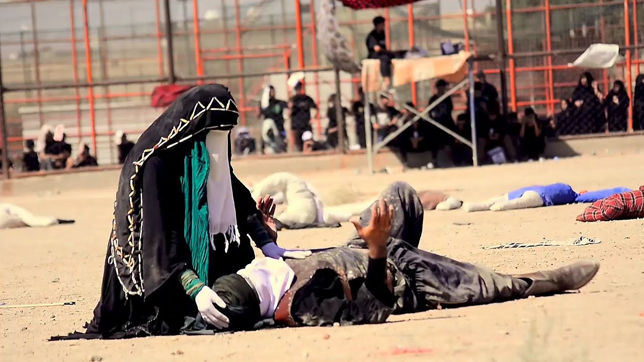 تشابيه موكب العقيلة زينب ع أهالي بغداد المركزيه الجزء الأخير تنفيذ شركة أحزان كربلاء للإنتاج الحسيني