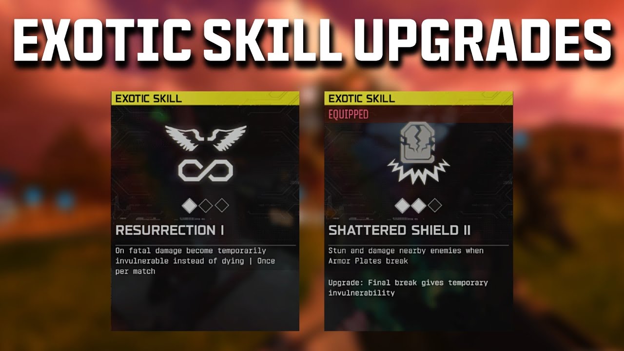 EXOTIC SKILLS and Upgrades in ENDGAME in Black Ops 7