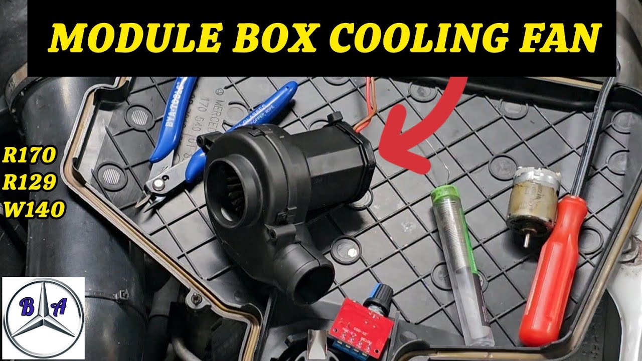 ECU Cooling Fan, Why Your Mercedes Might Suddenly Stop Working!