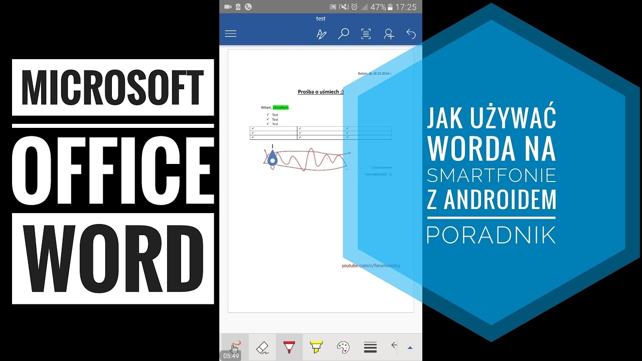 Jak Używać Worda na Smartfonie z Androidem PORADNIK | ForumWiedzy