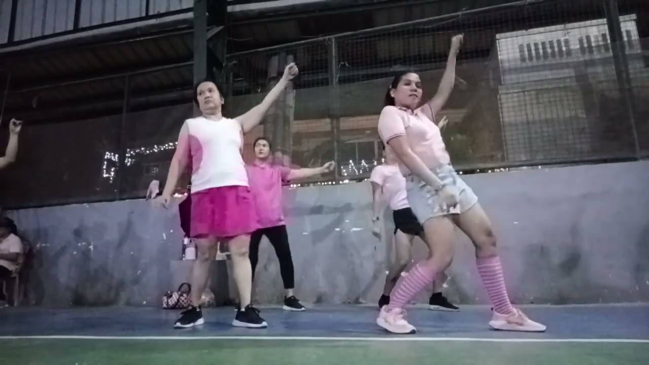 It's time to zumba pink on top part 17@Michelle-h8o9o 