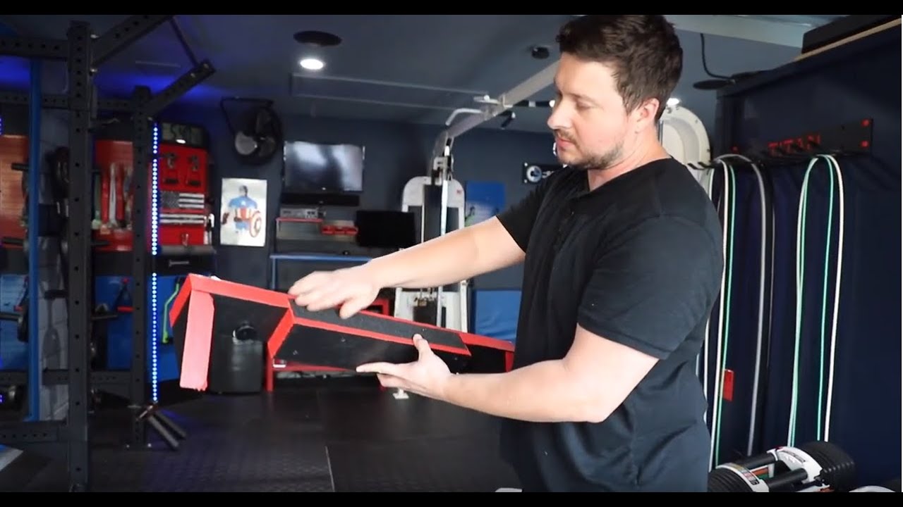 DIY Calf Block and Cable Row Foot Plate