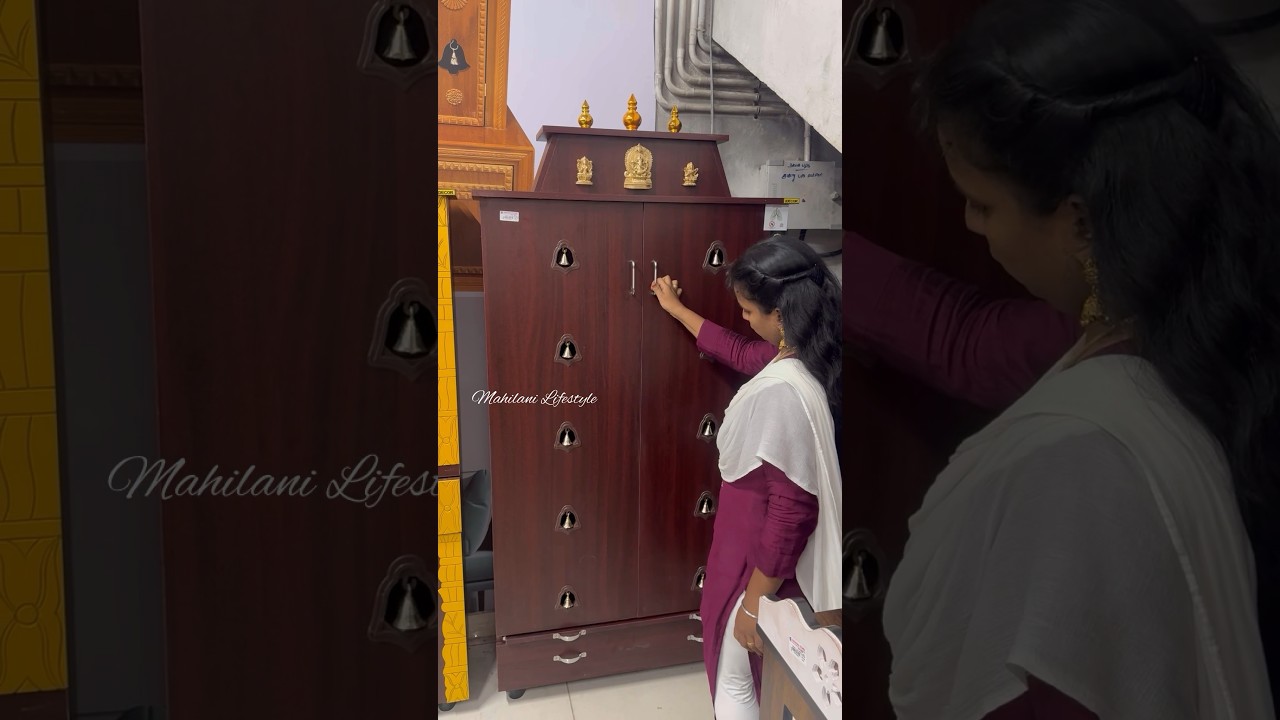 Minivlog ❤️pooja cupboard details🦚|May22✨|#shorts#shortsfeed#minivlog#pooja#poojamandir#trending#yt