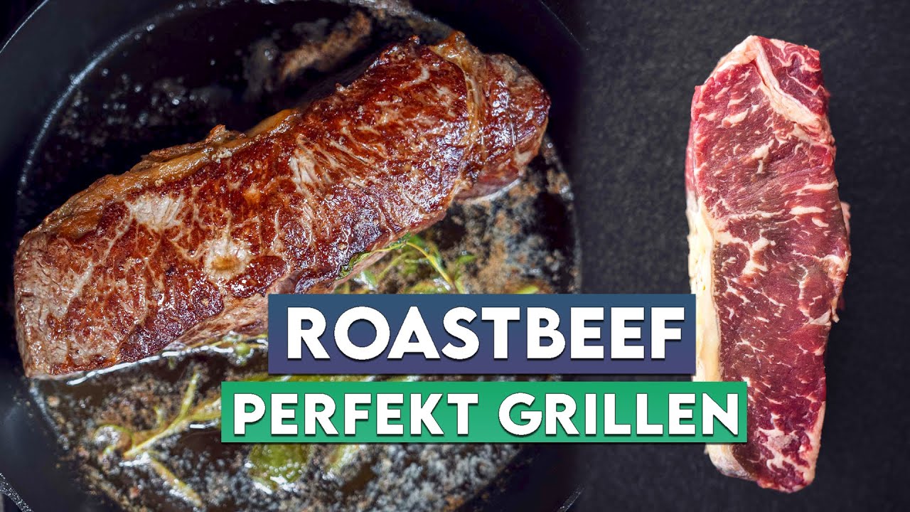 Rumpsteak perfekt grillen ✅  | Schritt für Schritt Anleitung