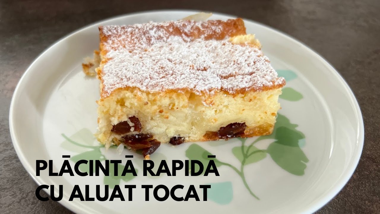 Plăcintă cu iaurt cu foi tocate