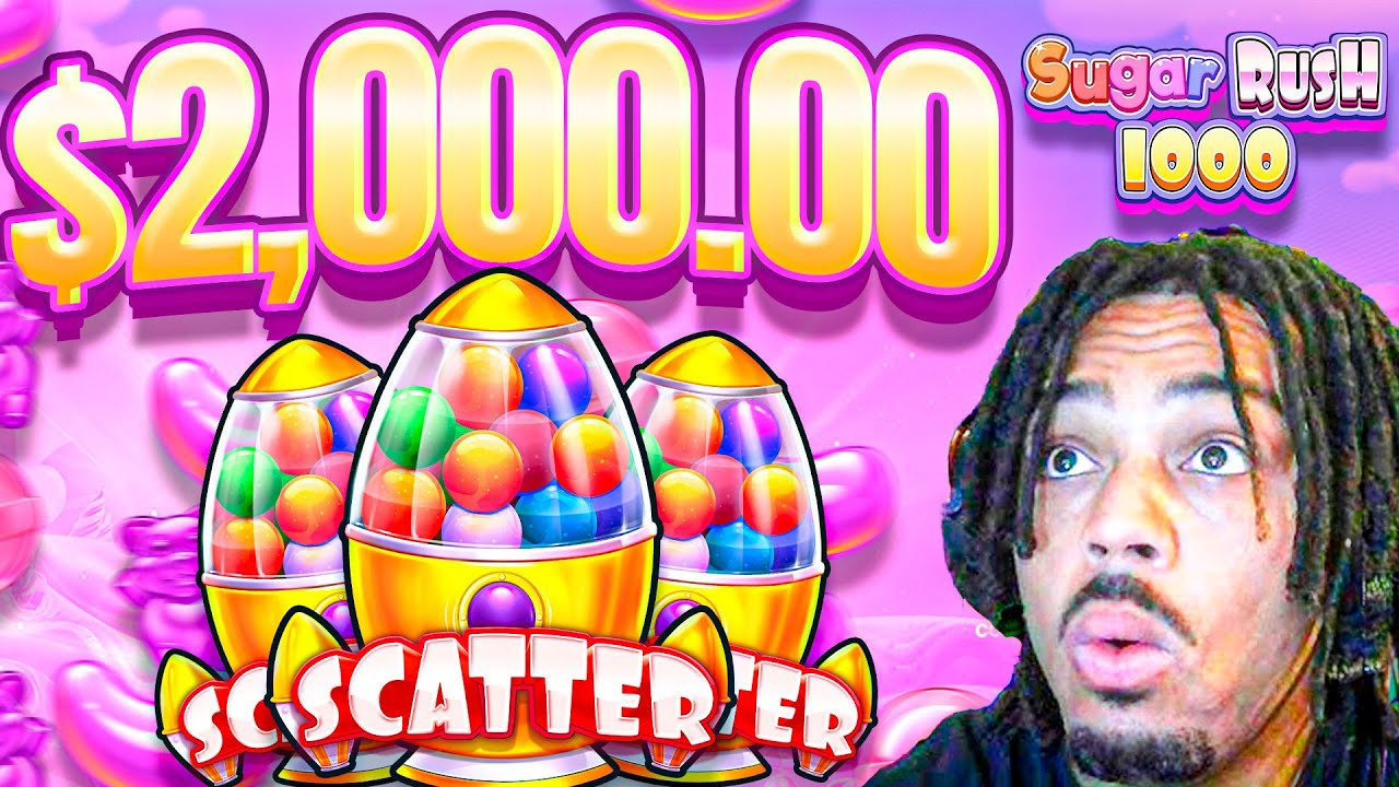 HUGE WINS ON SUGAR RUSH 1000 SLOT (Bonus Buys)