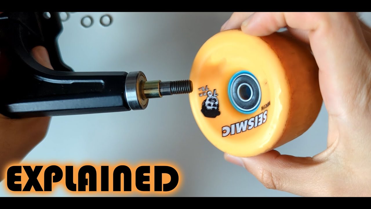How to change Longboard Surfskate Wheels and Bearings - How tight should they be?
