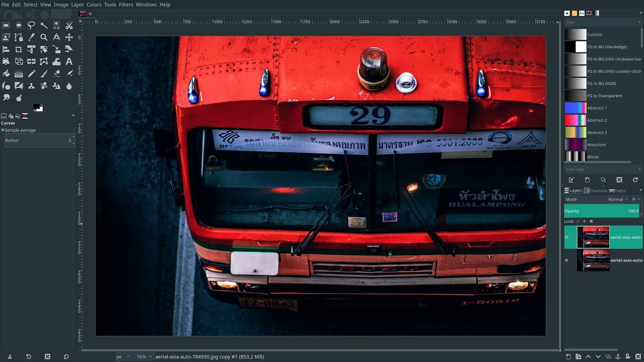 Superfilter GMIC &ndash; Gimp 2.10.8 - Enhance Colors
