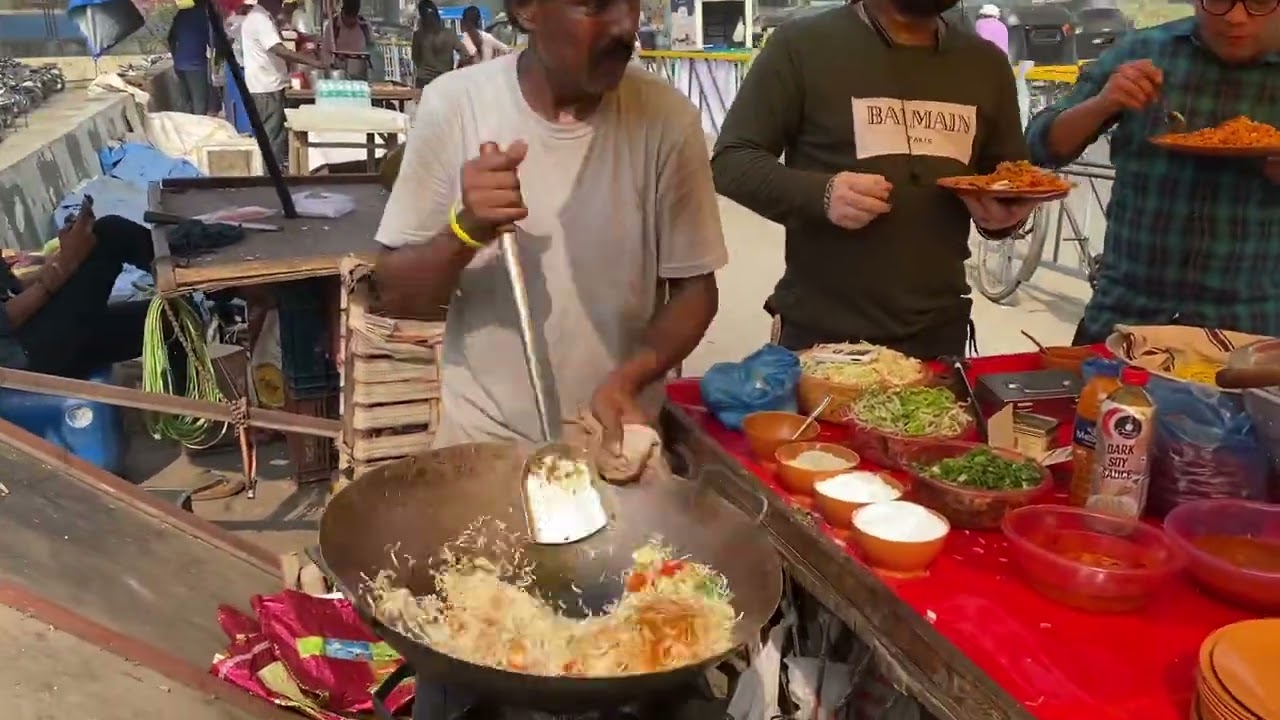 Chinese Veg. Fried Rice , Chinese Fried Rice Lovers , Indian Street Food, Mumbai Street Food